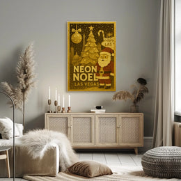 Neon Noel In Las Vegas Poster