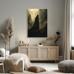 The Shadowed Wanderer Art Print Poster for Home Decor Lovers PosterGoat