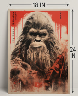 Mysterious Creature In The Wild Poster