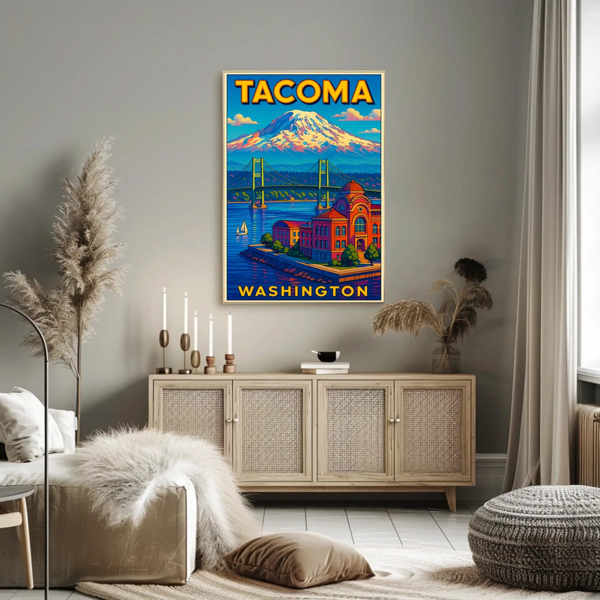 Tacoma Washington Poster