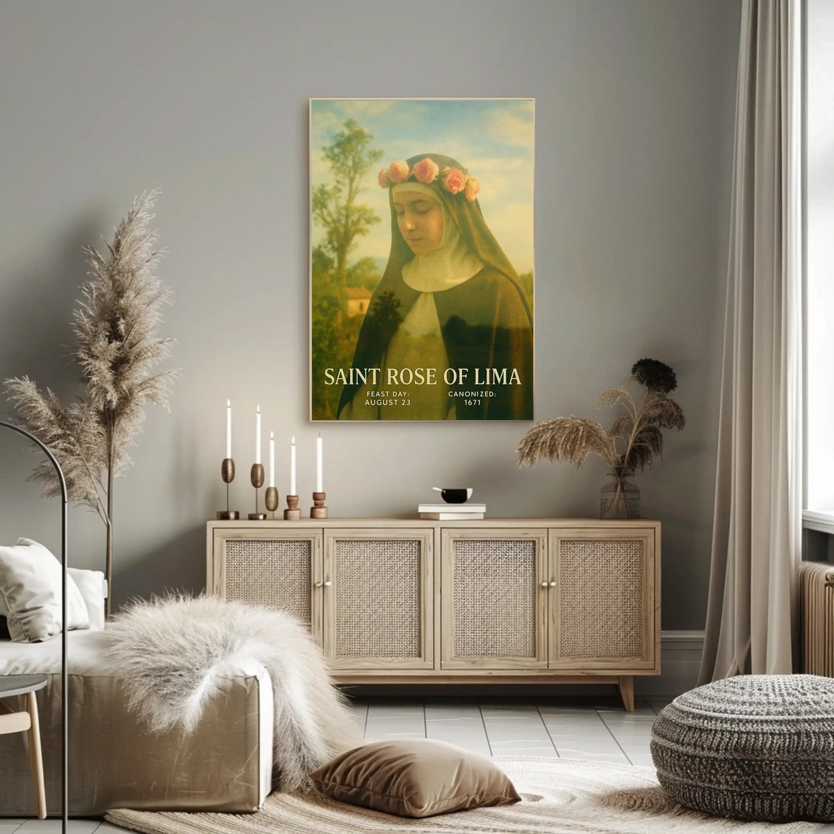 Saint Rose Of Lima Poster