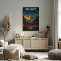 Shanghai The City of Dreams Poster