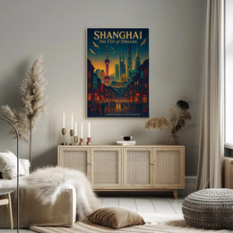 Shanghai The City of Dreams Poster