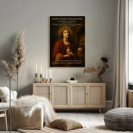 Saint Mary Magdalene Renaissance Art Cultural or Heritage Poster