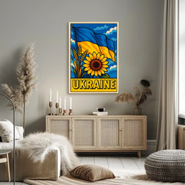 Ukraine A Symbol Of Hope Poster