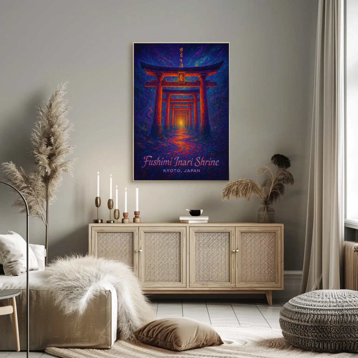 Fushimi Inari Shrine Kyoto, Japan Poster