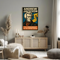 Andrew Jackson 7th President Poster