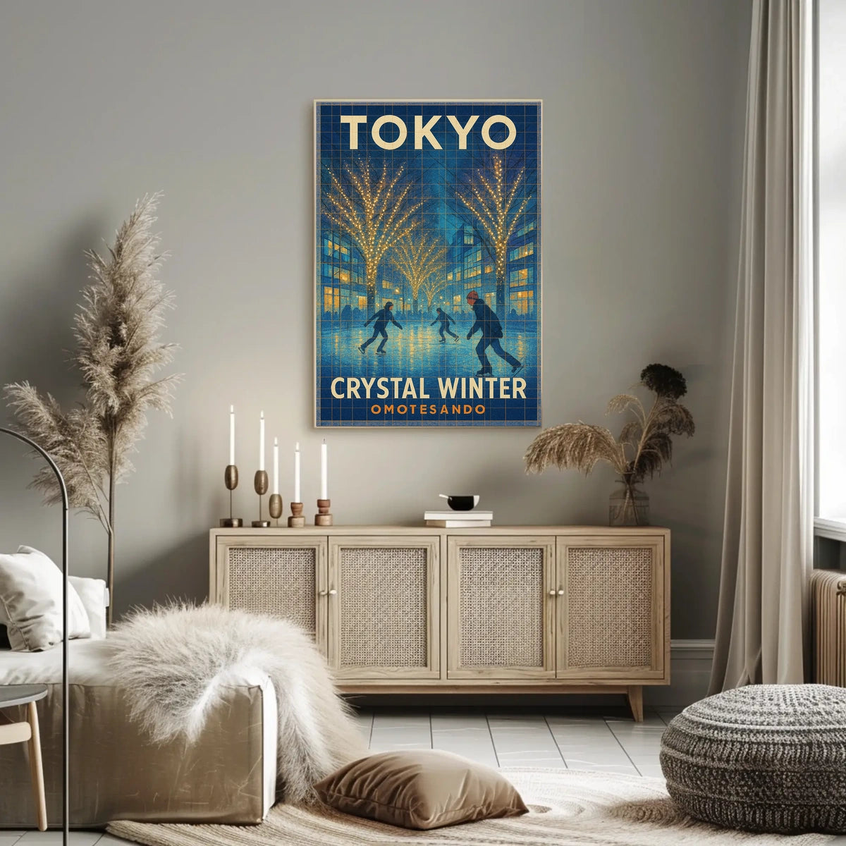 Crystal Winter In Tokyo Poster