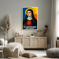 St. Gertrude the Great Poster