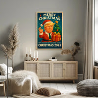 47th President Christmas 2025 Poster