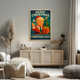 47th President Christmas 2025 Poster