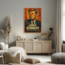 John F. Kennedy 35Th President Poster