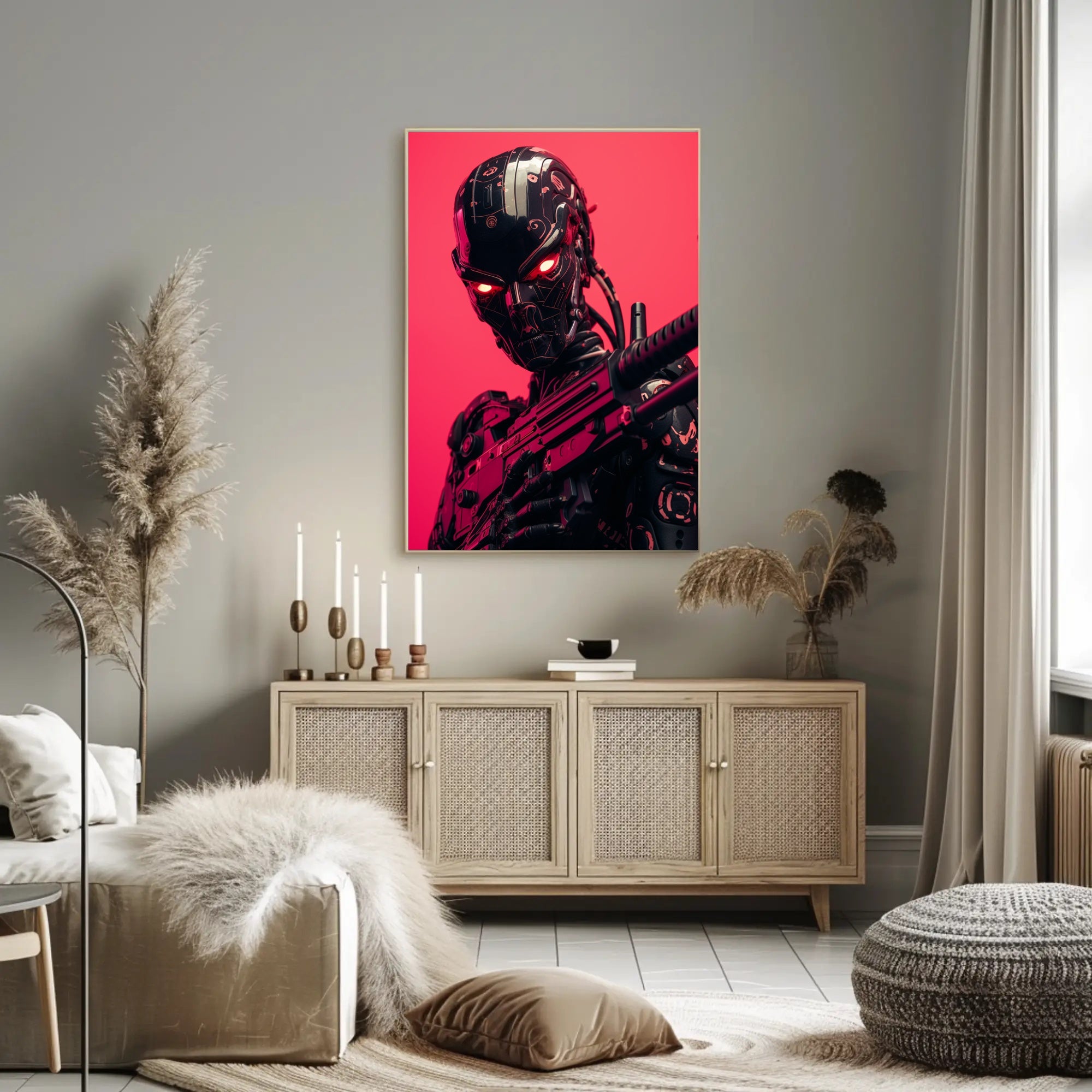 Cybernetic Guardian Poster PosterGoat