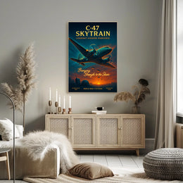C-47 Skytrain Legendary Airborne Workhorse Poster