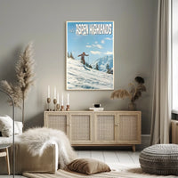 Aspen Highlands Adventure Poster