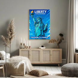 Liberty Unleashed Poster PosterGoat