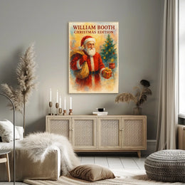 Santa Claus Vintage Charm Christmas Cultural Heritage Poster