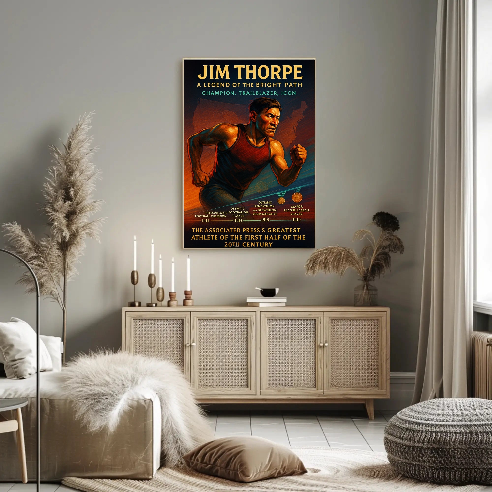Jim Thorpe: A Legend of the Bright Path Poster