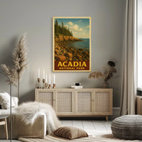 Acadia National Park Poster