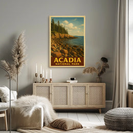 Acadia National Park Poster