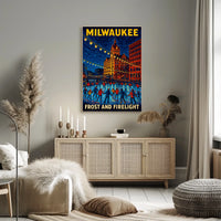 Milwaukee Frost And Firelight Poster