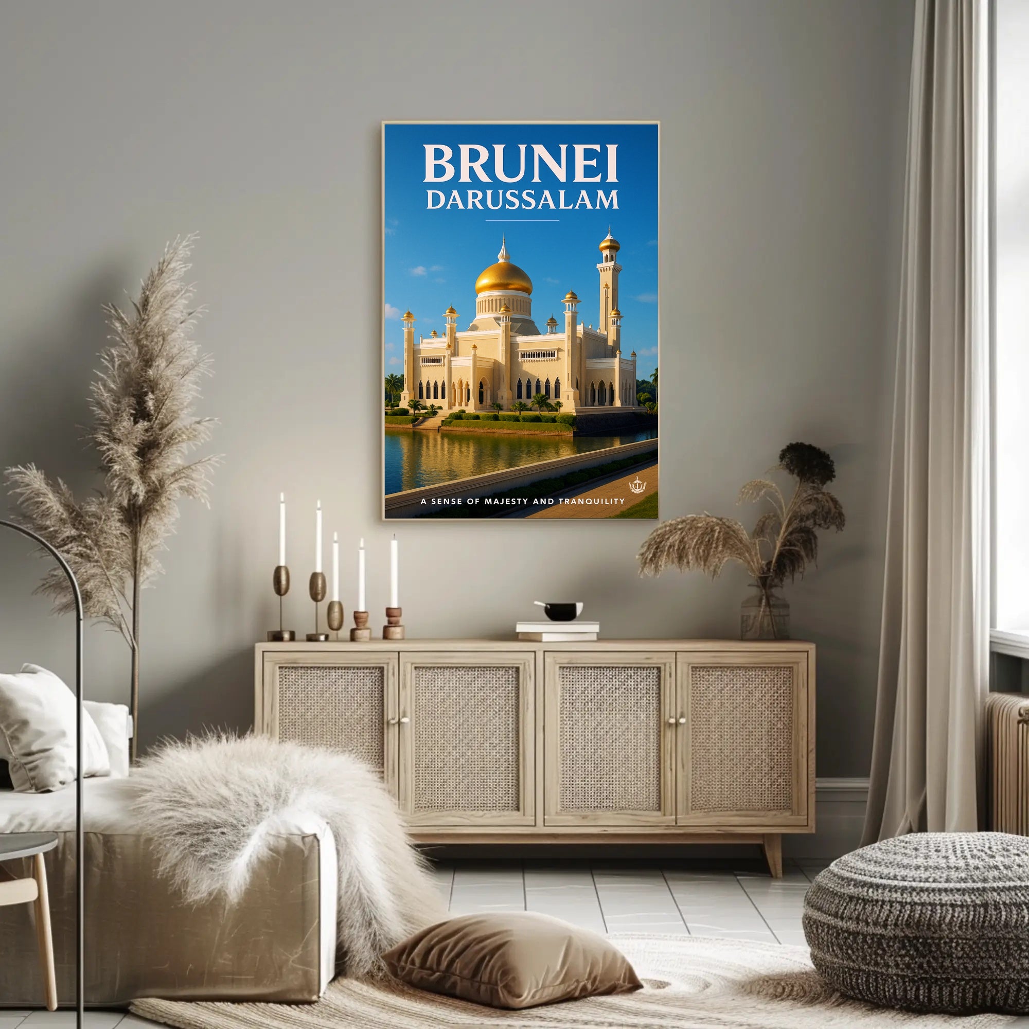 Brunei Darussalam A Sense of Majesty Poster PosterGoat