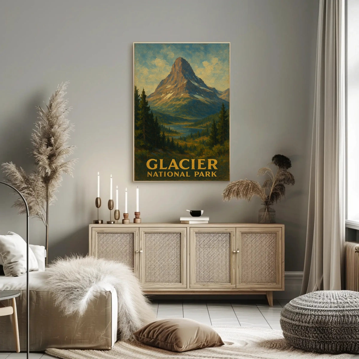 Glacier National Park Poster
