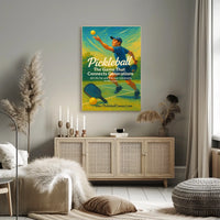 Pickleball Connecting Generations Poster