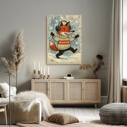 Winter Fox Poster