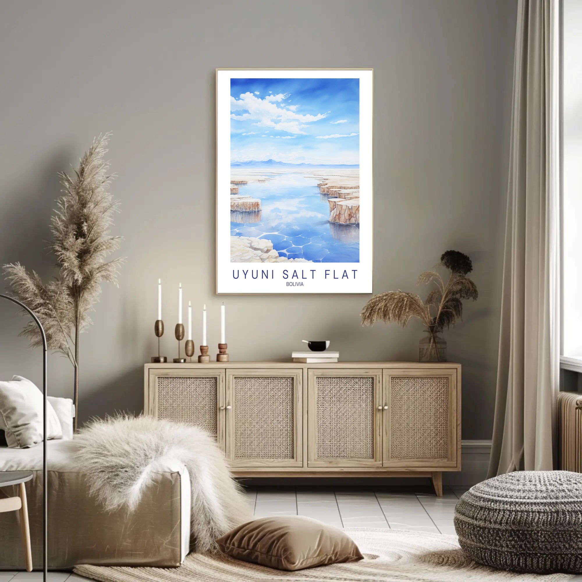 Uyuni Salt Flat Poster PosterGoat
