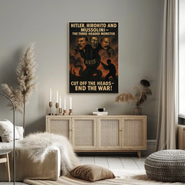 The Three-Headed Monster Axis Powers Poster