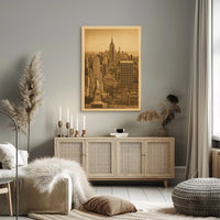 Timeless New York Vintage Poster For Home Decor Lovers