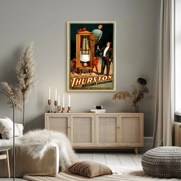 Thurston Magician Illusion Vintage Early 1900s Artistic Poster
