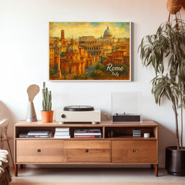 Rome Timeless Beauty Poster