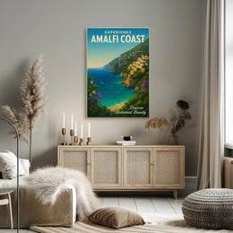 Experience the Amalfi Coast Poster PosterGoat