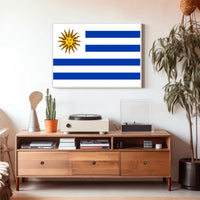Uruguay Flag Poster
