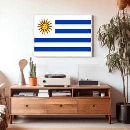 Uruguay Flag Poster