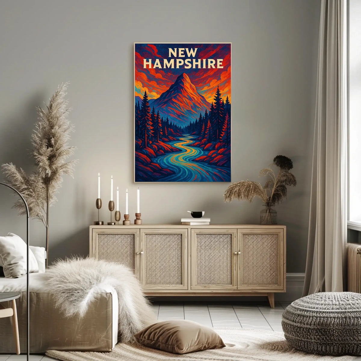 New Hampshire Wilderness Poster