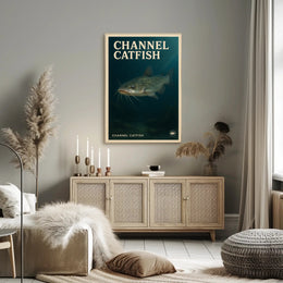 Channel Catfish Poster PosterGoat