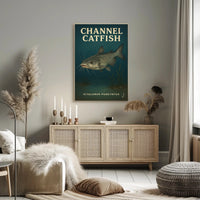 Channel Catfish Poster PosterGoat