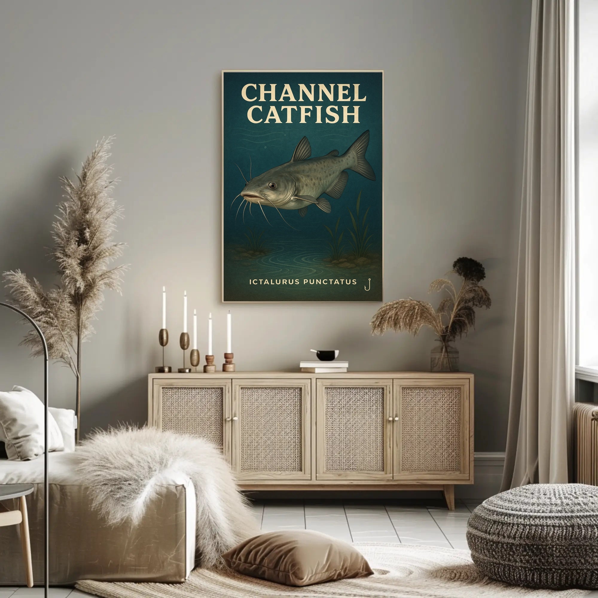 Channel Catfish Poster PosterGoat