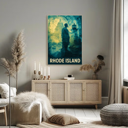 Rhode Island Landmarks Poster