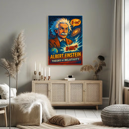 Albert Einstein Theory Of Relativity Poster