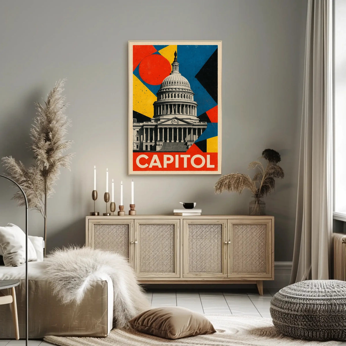 Capitol Art Poster