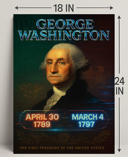George Washington 1st President Poster PosterGoat