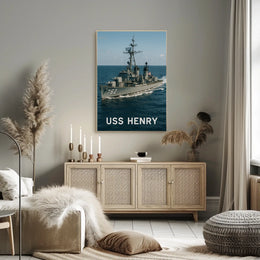 USS Henry Poster