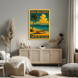Isla Mujeres Travel Poster