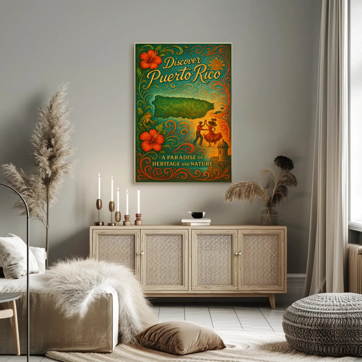 Discover Puerto Rico Poster