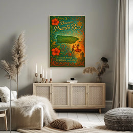 Discover Puerto Rico Poster