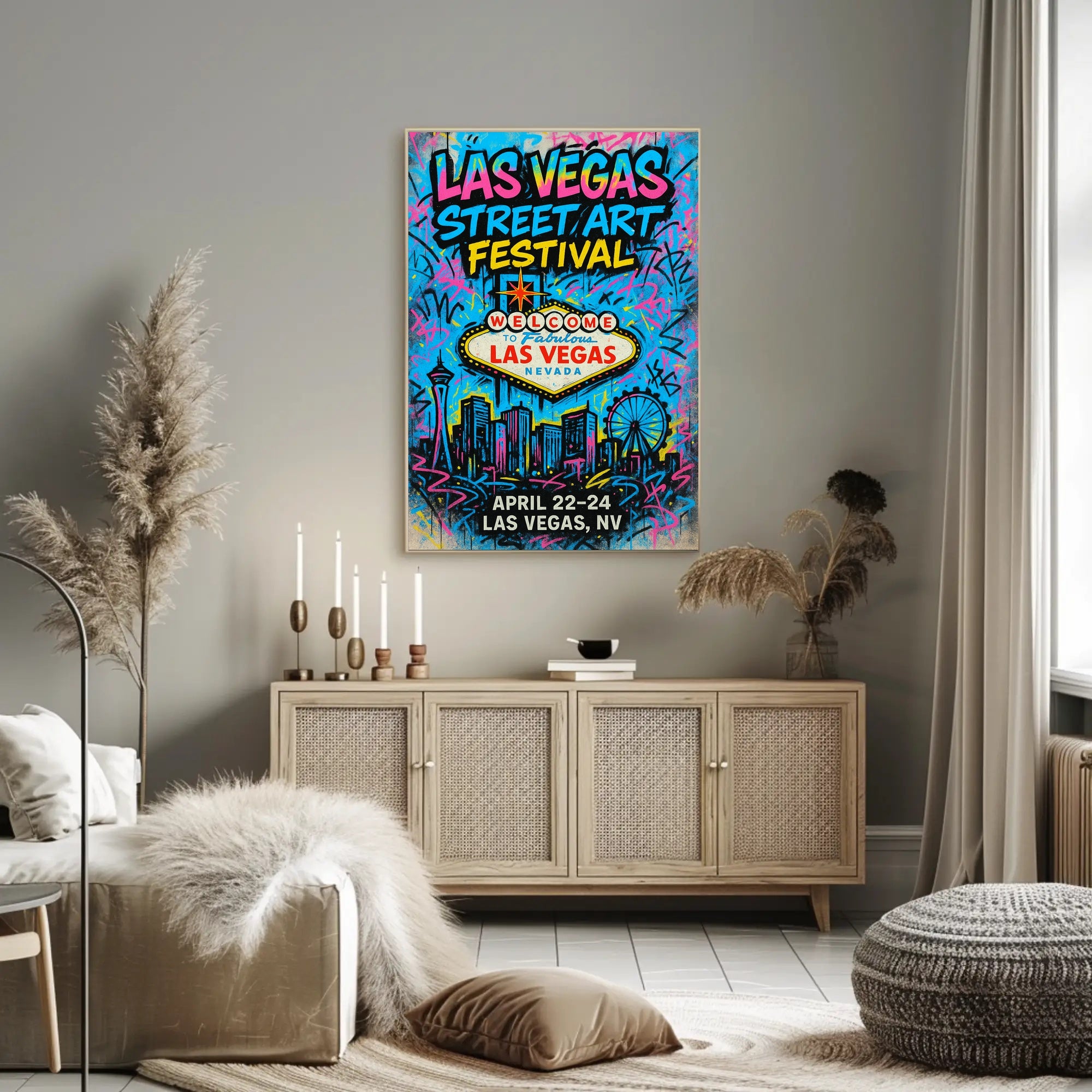 Las Vegas Street Art Festival Poster